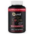 Qunol CoQ10 100mg Softgels Ultra 3X Better Absorption Coenzyme Q10 - Antioxidant - TrustMedUSA