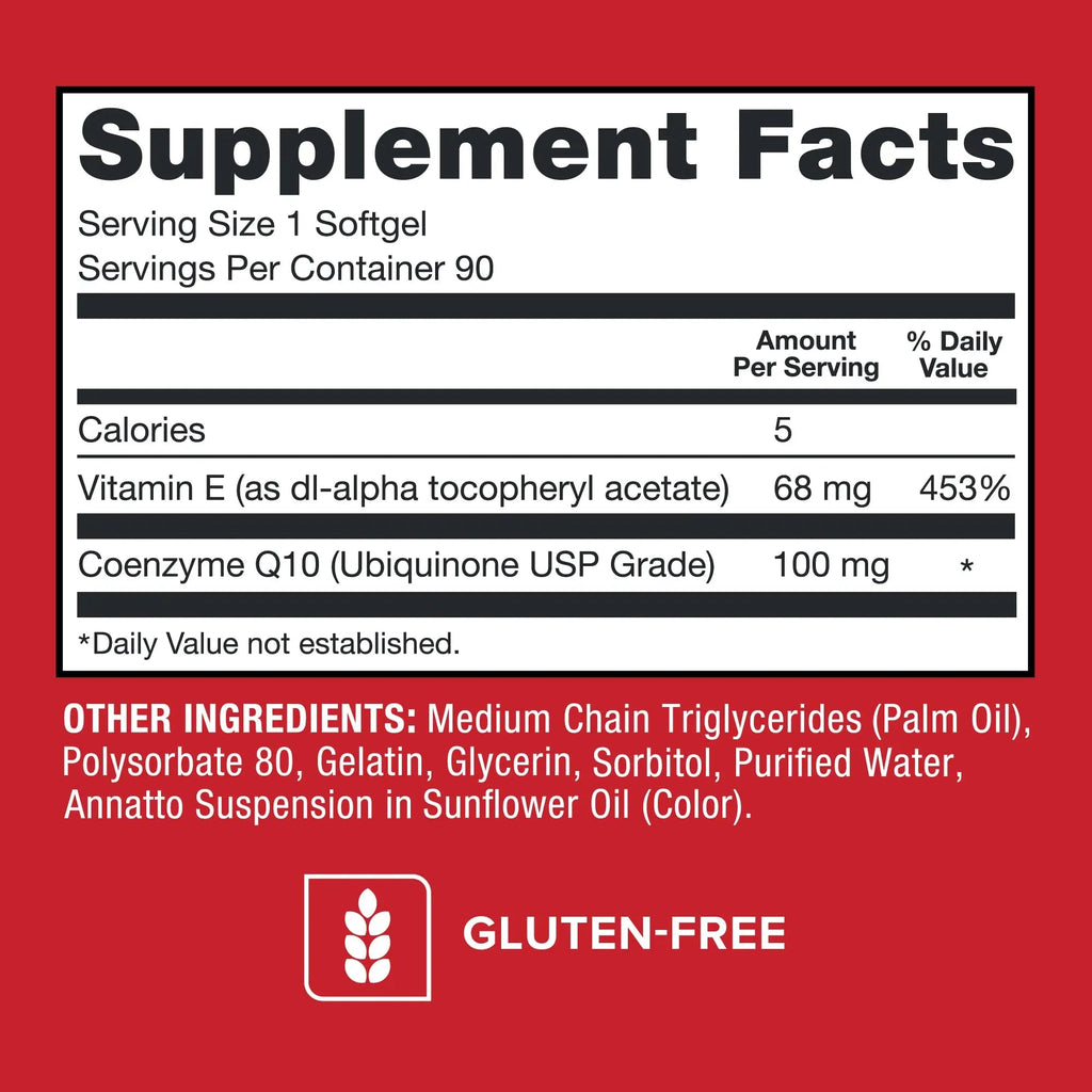 Qunol Ultra CoQ10 100mg Softgels- 3x Better Absorption, Antioxidant for Heart Health & Energy Production, Coenzyme Q10 Vitamins - TrustMedUSA