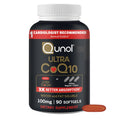 Qunol Ultra CoQ10 100mg Softgels- 3x Better Absorption, Antioxidant for Heart Health & Energy Production, Coenzyme Q10 Vitamins - TrustMedUSA