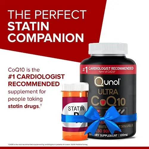 Qunol Ultra CoQ10 100mg Softgels- 3X Better Absorption Coenzyme Q10 Supplements - TrustMedUSA