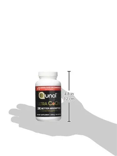 Qunol Ultra CoQ10 100mg Softgels- 3x Better Absorption Coenzyme Q10 Supplements - TrustMedUSA