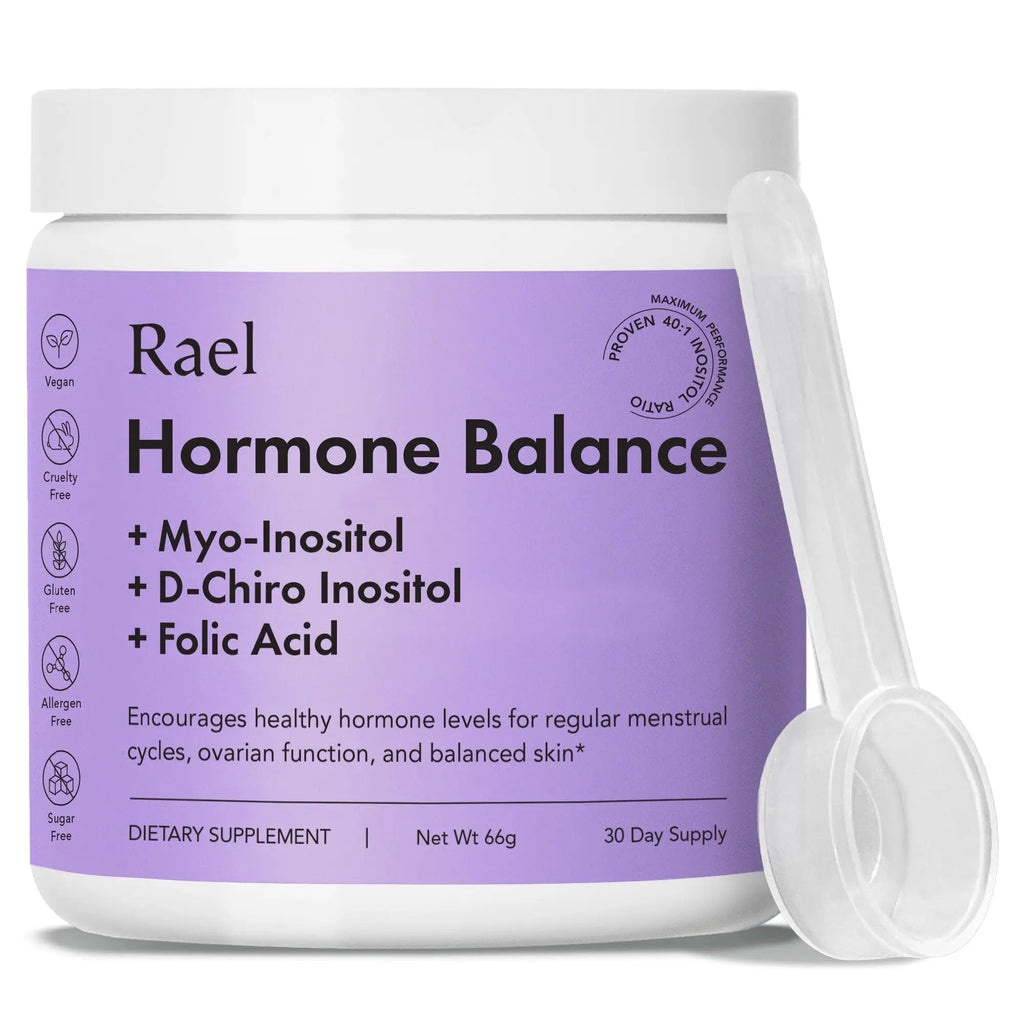 Rael Hormone Balance for Women, Myo Inositol Powder - Myo-Inositol & D-Chiro Inositol - TrustMedUSA