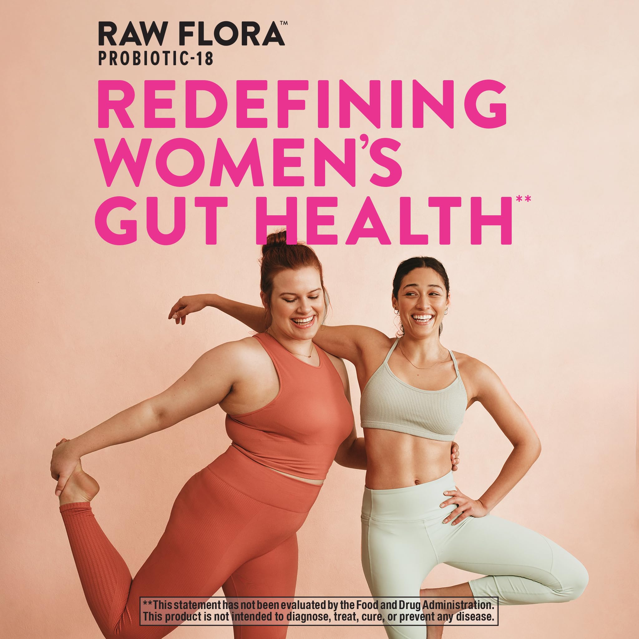 Raw Flora Probiotics for Women | 30 Billion CFU | 33 Capsules | with Cranberry and D-Mannose | Vegan, Non-GMO & Gluten Free Supplement - Maple Wellness Supplements