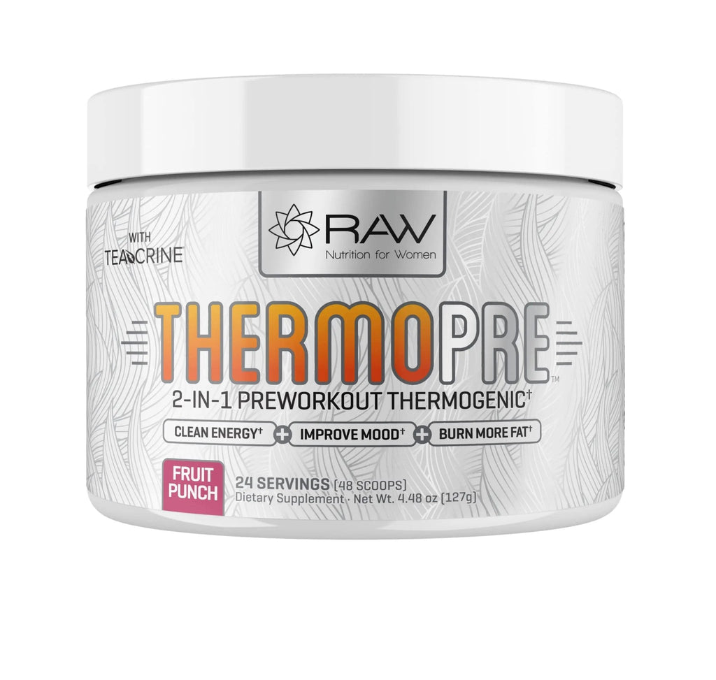 RAW Synergies Pre Workout Thermogenic Fat Burner Powder for Women and Men, - TrustMedUSA