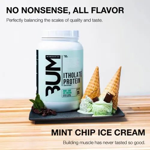 RAW Whey Isolate Protein Powder, Mint Chip Ice Cream (CBUM Itholate Protein) - TrustMedUSA