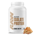 RAW Whey Isolate Protein Powder, Peanut Butter - 100% Grass-Fed Sports Nutrition Protein - TrustMedUSA
