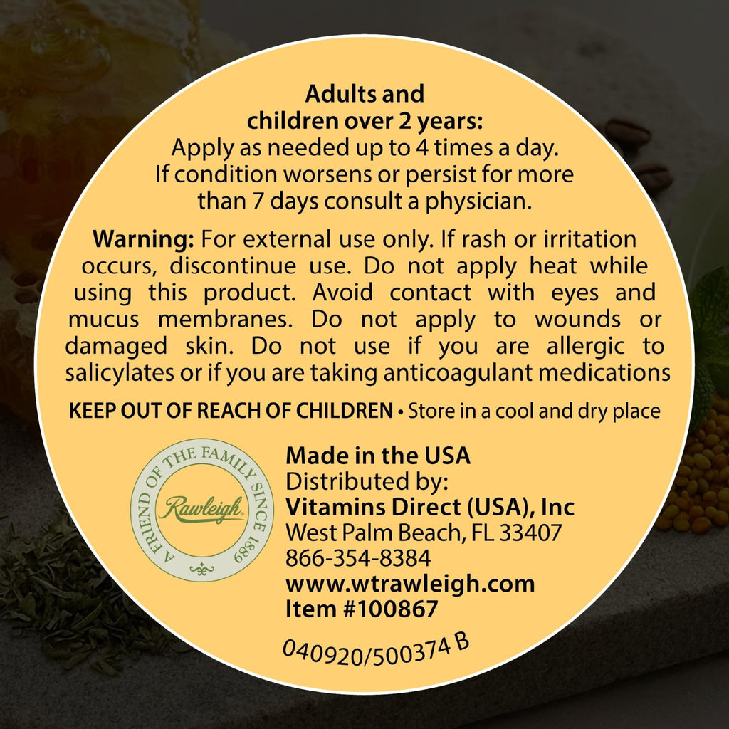 Rawleigh Bee Secret Soothing Balm: 0.85 oz - Pack of 1 - TrustMedUSA