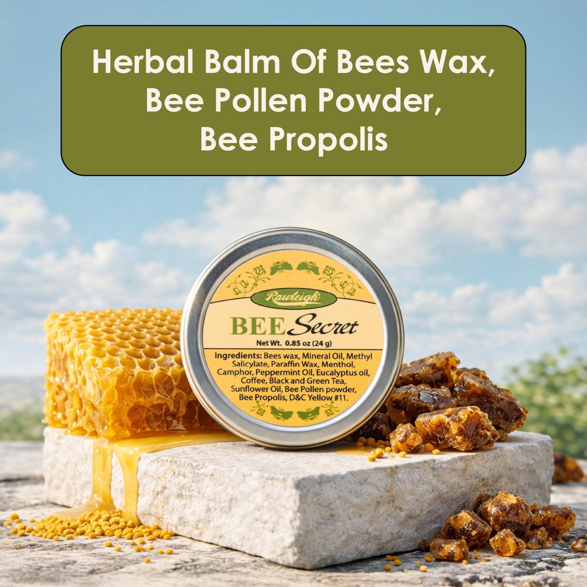 Rawleigh Bee Secret Soothing Balm: 0.85 oz - Pack of 1 - TrustMedUSA