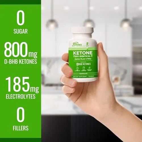 Real Ketones BHB Exogenous Ketones Keto Pills Keto Electrolytes Pills for Enhanced - TrustMedUSA