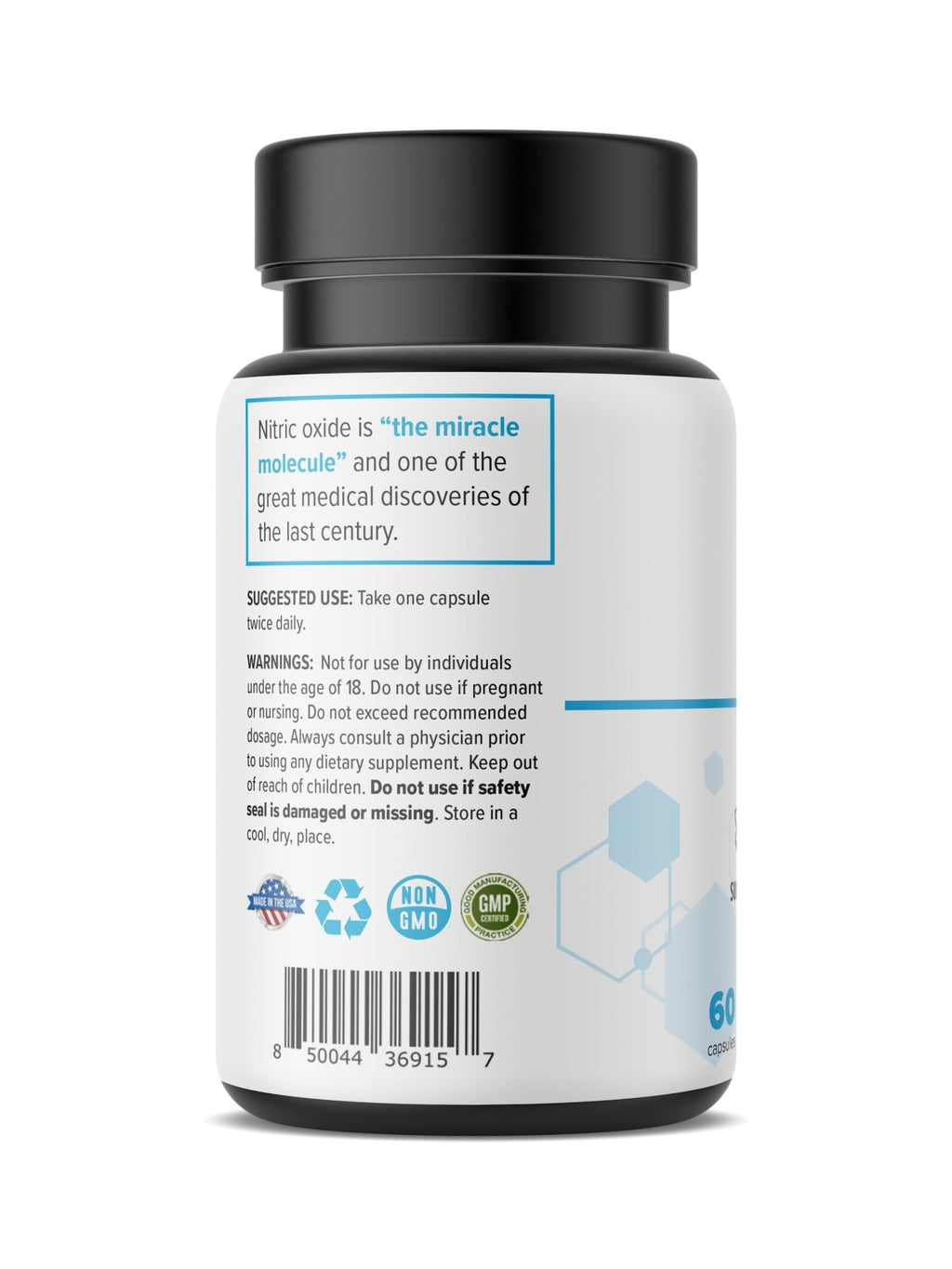 Real Science Cystic Miracle - Lung Support Supplement for Breathing Support and Mucus Clearance – with Vinitrox & GABA to Help Clear Lungs and Aid Respiratory Health, Made in USA, 60 Caps - TrustMedUSA