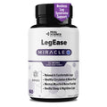 Real Science LegEase Miracle – All Natural Restless Legs Syndrome Relief & Leg Cramp Supplement with Vitamins C, D, K, B6, B12 + Nitric Oxide Support – Sleep & Circulation Aid – Made in USA, 60 Caps - TrustMedUSA