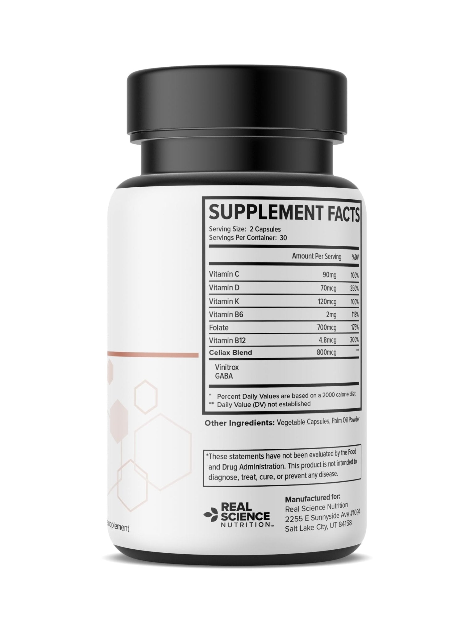 Real Science Nutrition Celi-Act Miracle is a Natural Supplement to Support Celiac Discomfort and Digestive Health - TrustMedUSA
