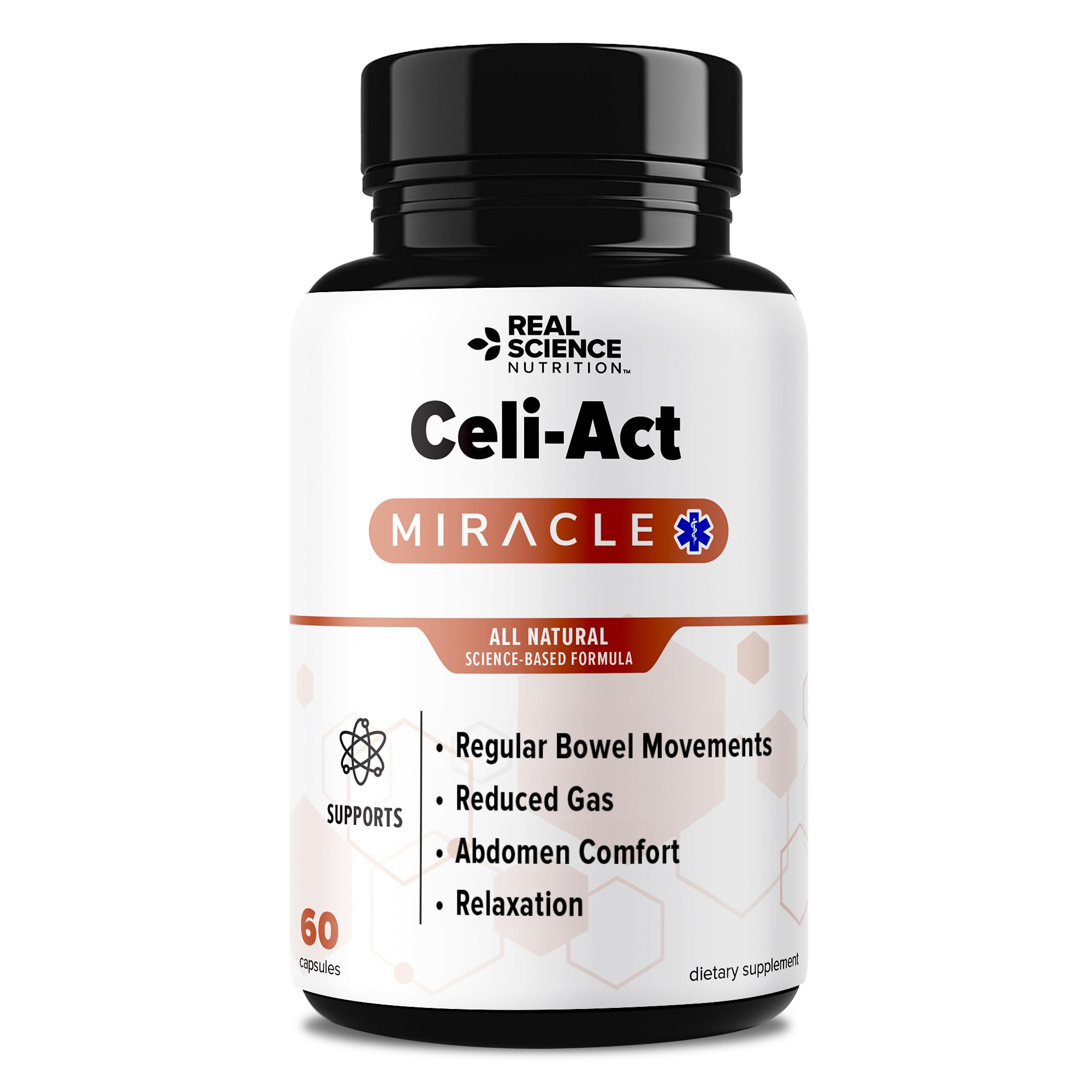 Real Science Nutrition Celi-Act Miracle is a Natural Supplement to Support Celiac Discomfort and Digestive Health - TrustMedUSA