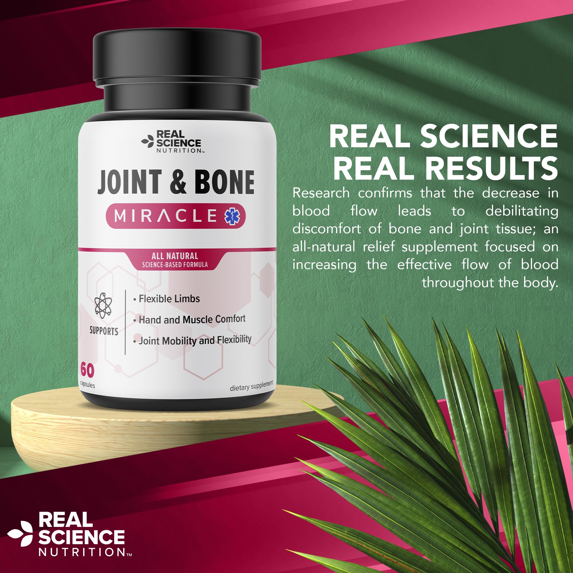 Real Science Nutrition Offers Joint & Bone Miracle for Enhanced Joint Mobility and Alleviating Muscle Discomfort - TrustMedUSA