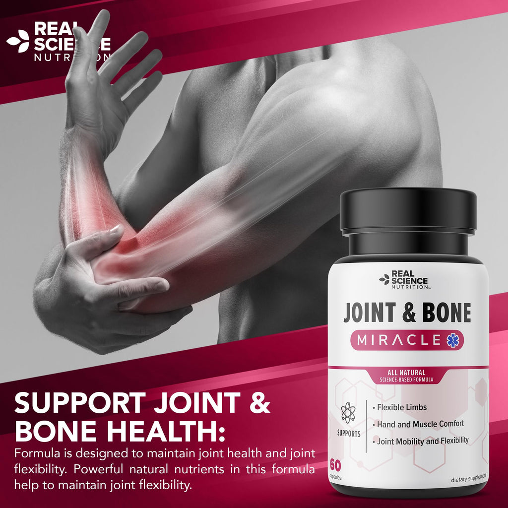 Real Science Nutrition Offers Joint & Bone Miracle for Enhanced Joint Mobility and Alleviating Muscle Discomfort - TrustMedUSA