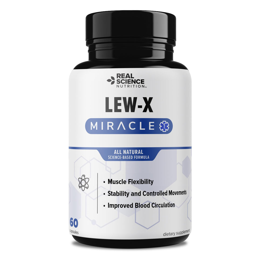 Real Science Nutrition Offers Lew-X - A Nutritional Supplement Formulated for Lewy Body Relief to Support Memory & Clarity, Cognitive Enhancement, Relieve Tremors, Shaking, and Muscle Stiffness, - TrustMedUSA