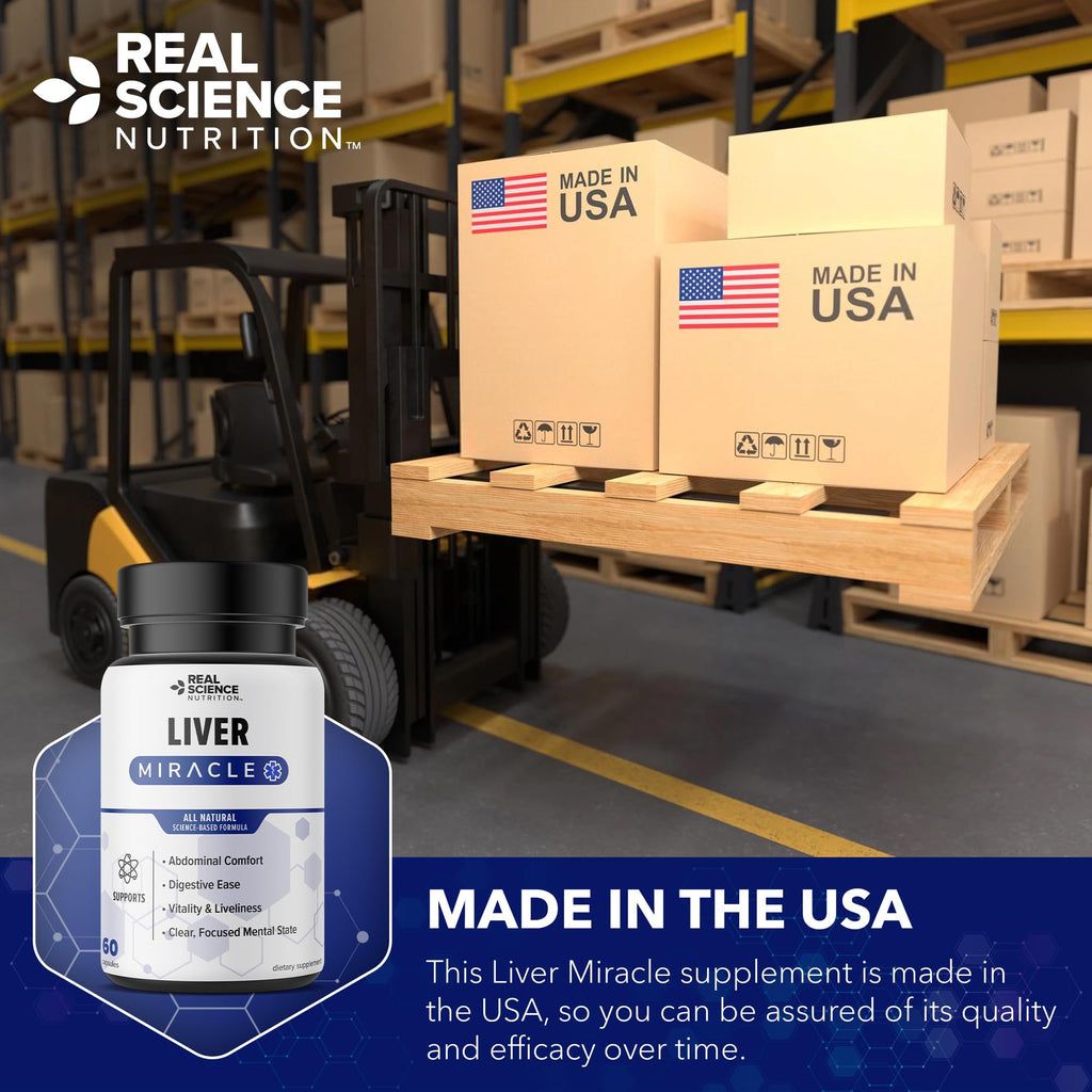 Real Science Nutrition Offers Liver Miracle, Alleviating Symptoms of Abdominal Discomfort, Boosting Energy Levels, Enhancing Mental Clarity, & Overall Vitality - TrustMedUSA