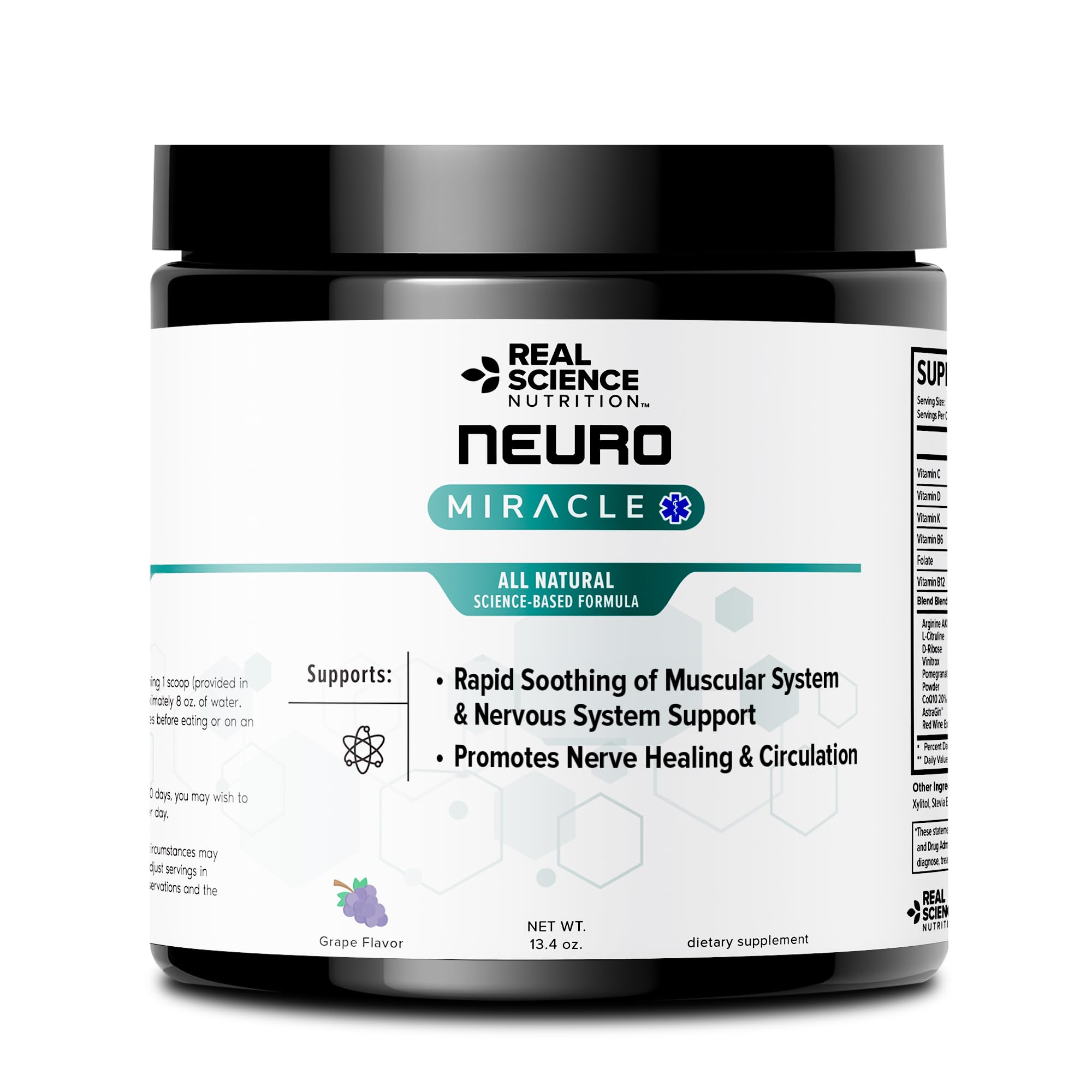 Real Science Nutrition Offers Neuropathy Miracle a Natural Powder Supplement to Improve Circulation and Provide Relief for Neuropathy - TrustMedUSA