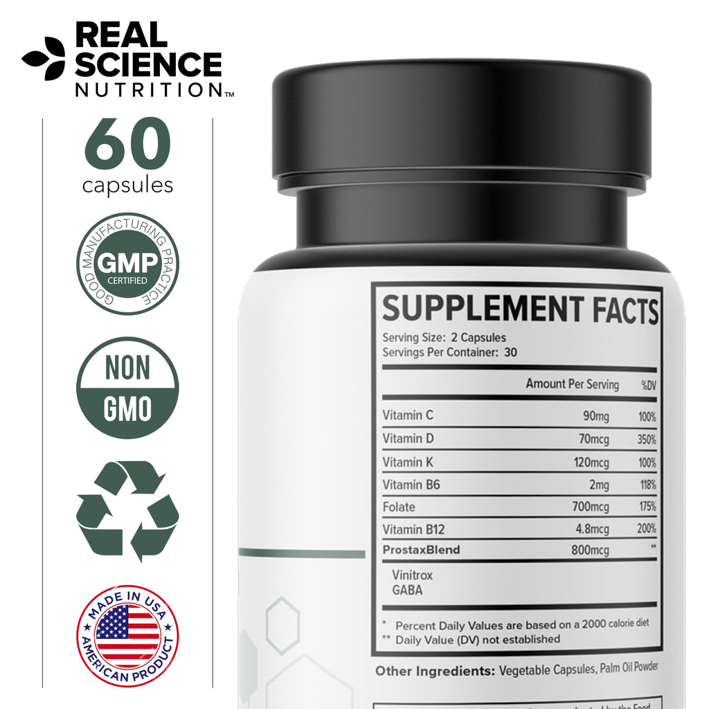 Real Science Nutrition Offers Prostax Miracle: A Natural Supplement for Bladder and Kidney Health, Mens Health Products - TrustMedUSA