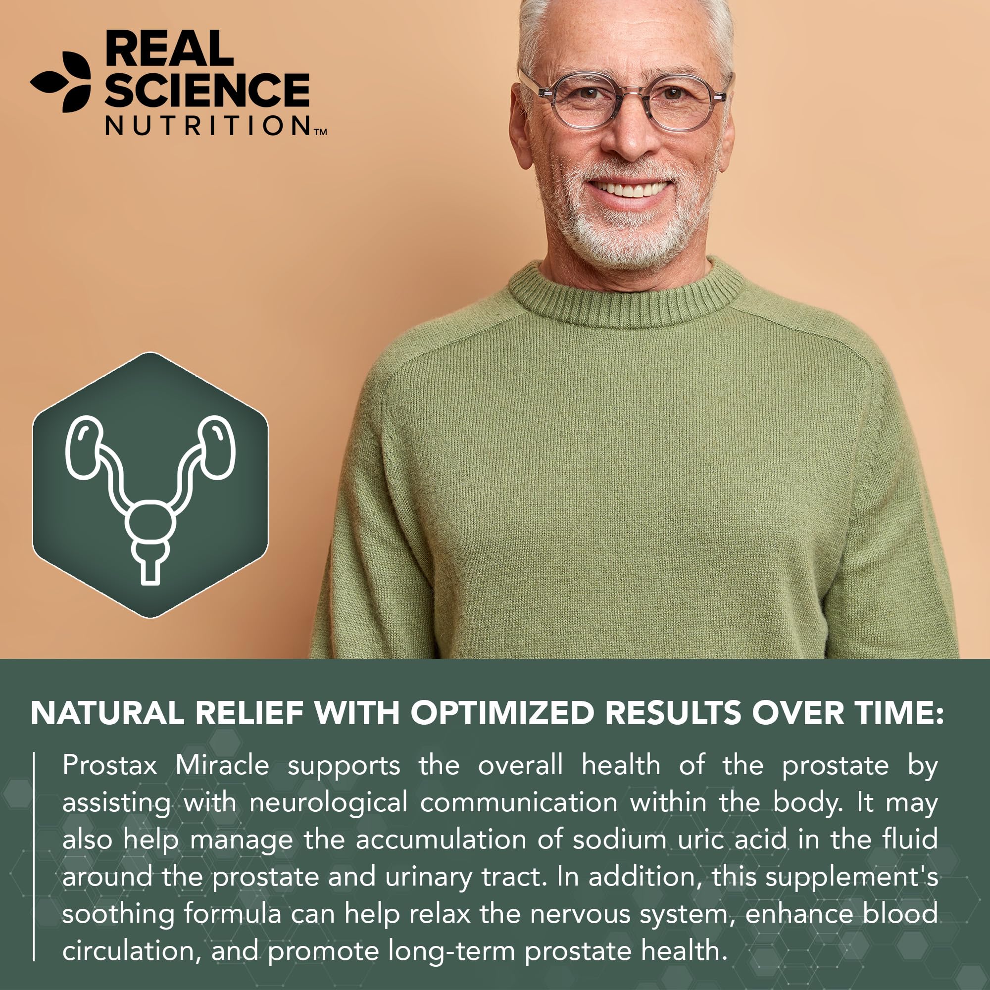 Real Science Nutrition Offers Prostax Miracle: A Natural Supplement for Bladder and Kidney Health, Mens Health Products - TrustMedUSA