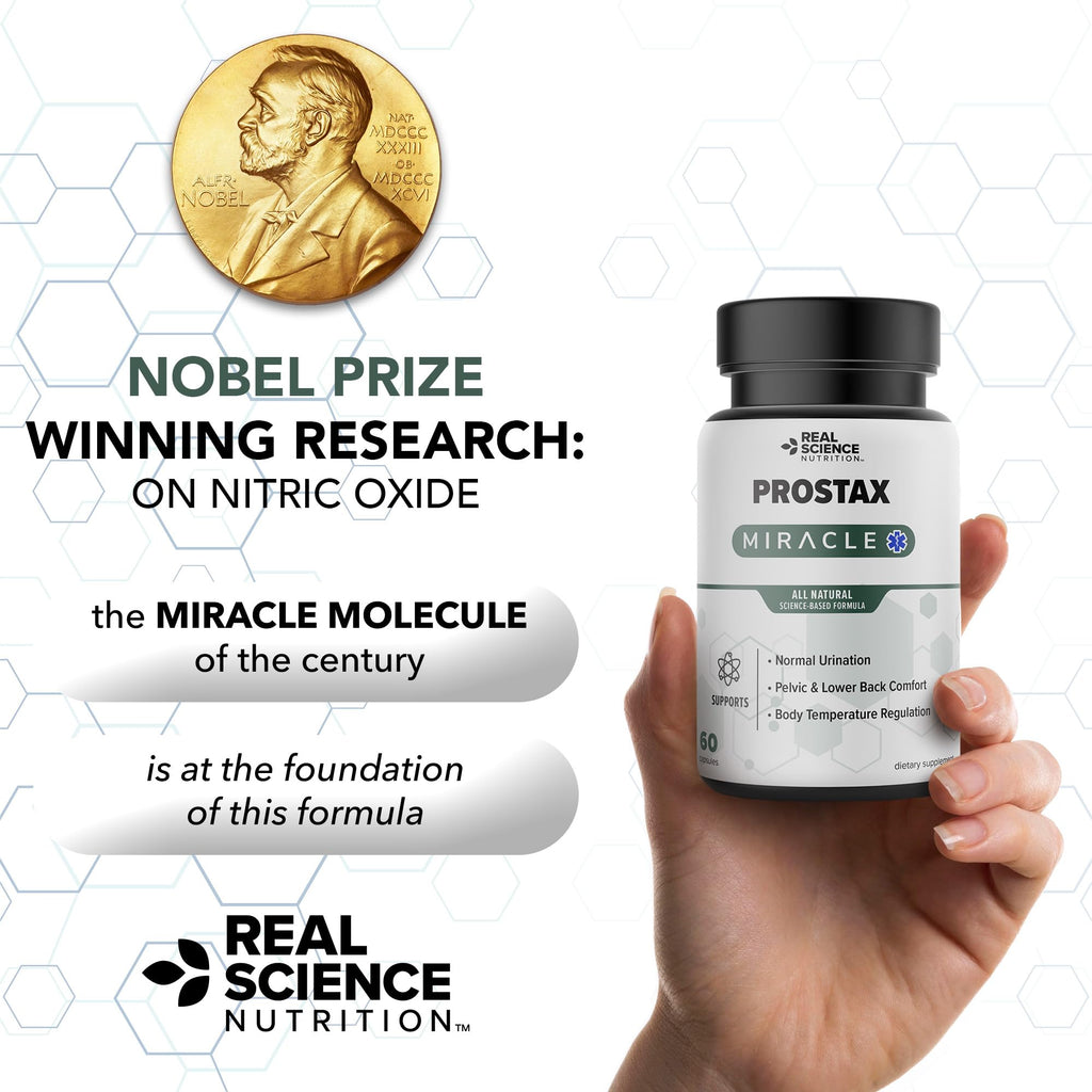 Real Science Nutrition Offers Prostax Miracle: A Natural Supplement for Bladder and Kidney Health, Mens Health Products - TrustMedUSA