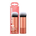Real Techniques Bubble Blending Makeup Brush, Multipurpose Foundation Brush For Liquid, Cream, & Powder Products, Unique Round Brush Head, Synthetic Bristles, Vegan & Cruelty Free, 1 Count - TrustMedUSA