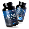 recomnd Nutrition - Man+ Formula, Energy Support, Muscle Support, and Prostate Health Supplements for Men with Vitamin E, Saw Palmetto, Red Korean Ginseng, and More, 120 Capsules - TrustMedUSA