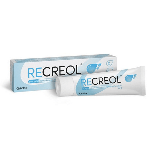 RECREOL Ointment 50g, 50 mg/g, Dexpanthenol, Grindex - TrustMedUSA
