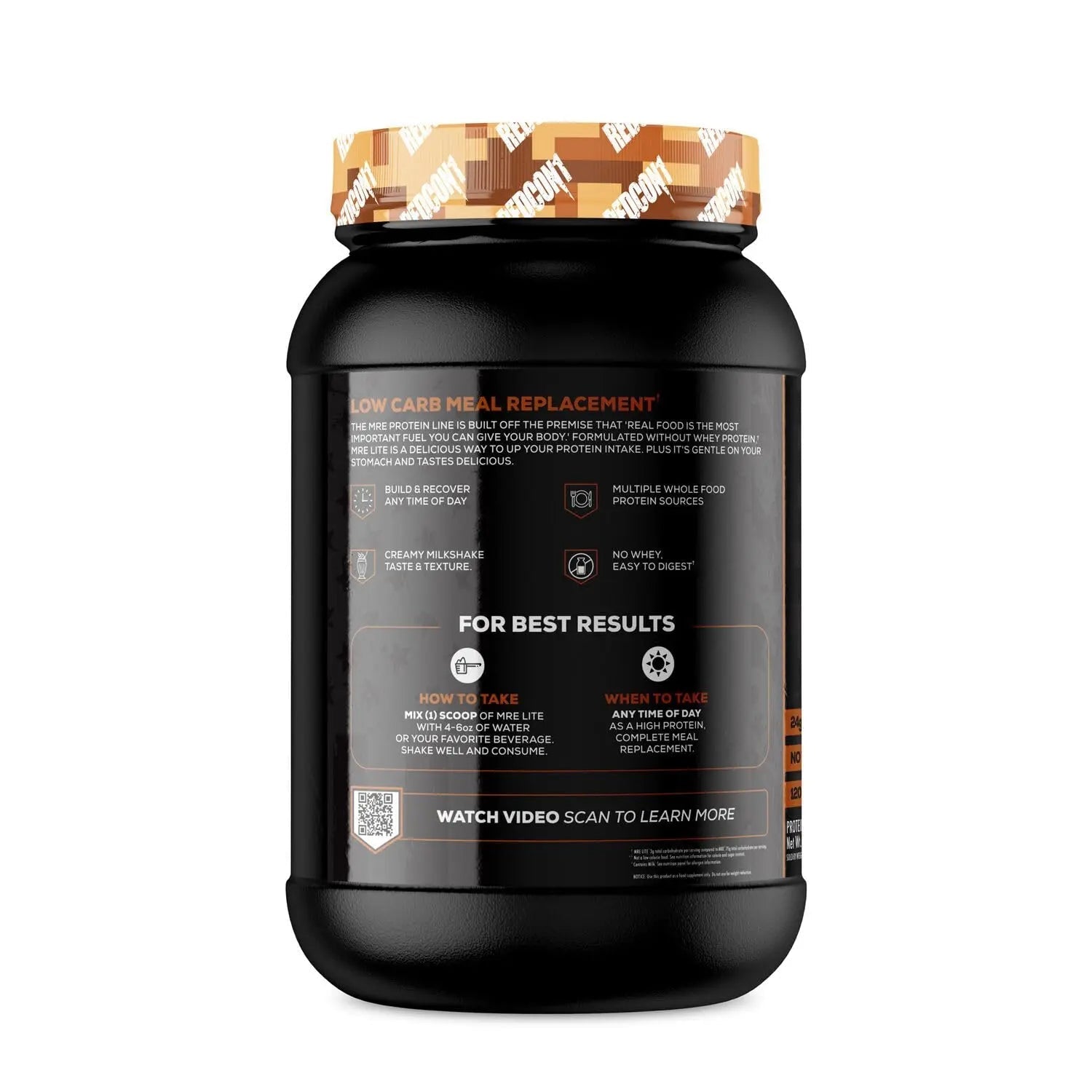 REDCON1 MRE LITE - Peanut Butter Cookie - 1.92 lb. - TrustMedUSA