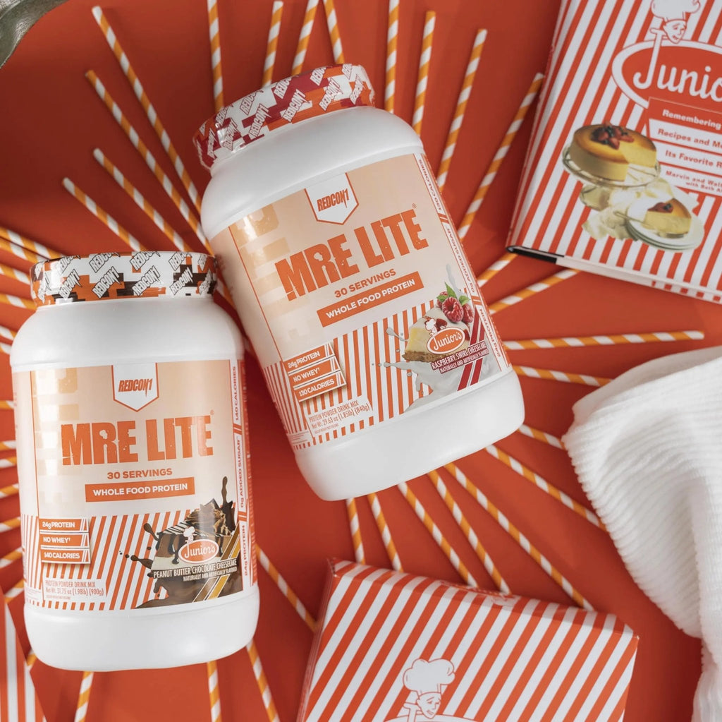 REDCON1 MRE Lite Whole Food Protein Powder, Juniors, Peanut Butter Chocolate - TrustMedUSA