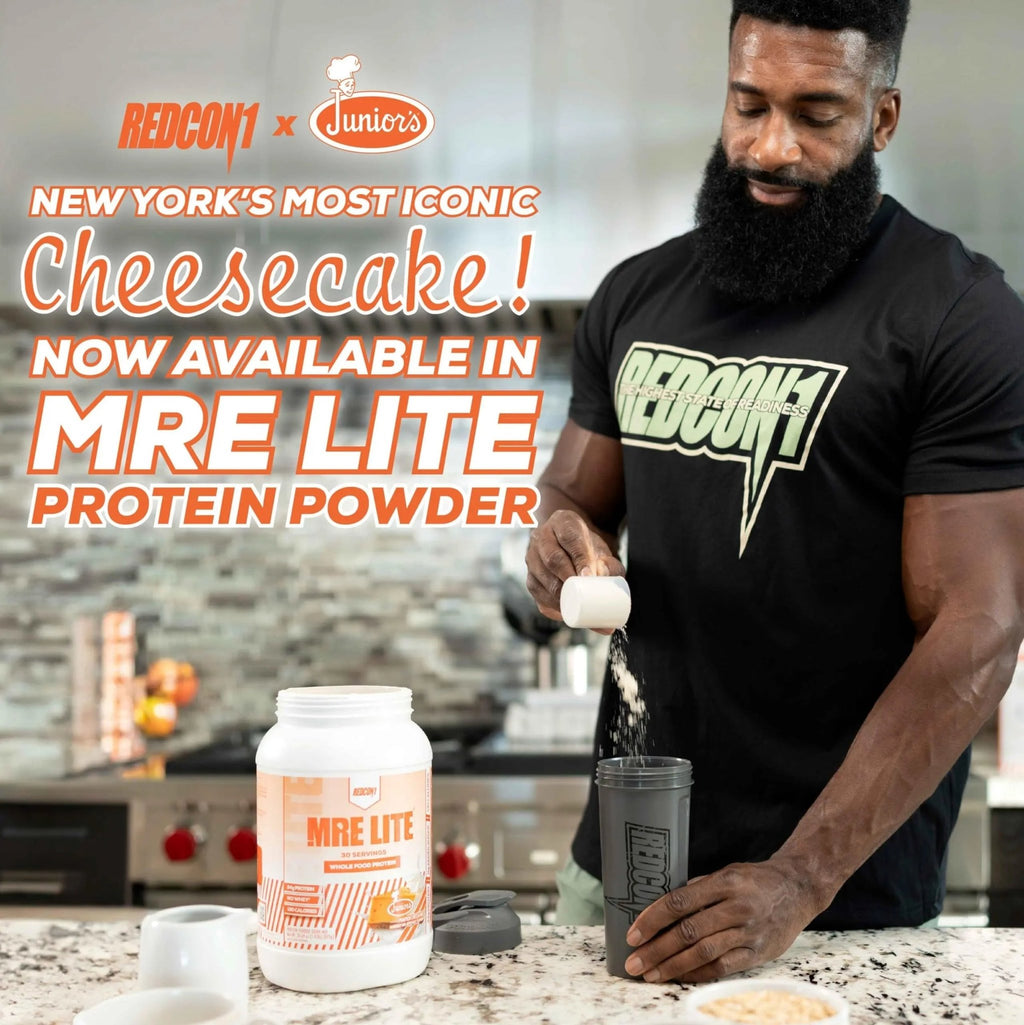 REDCON1 MRE Lite Whole Food Protein Powder, Juniors, Pumpkin Cheesecake - Low Carb - TrustMedUSA