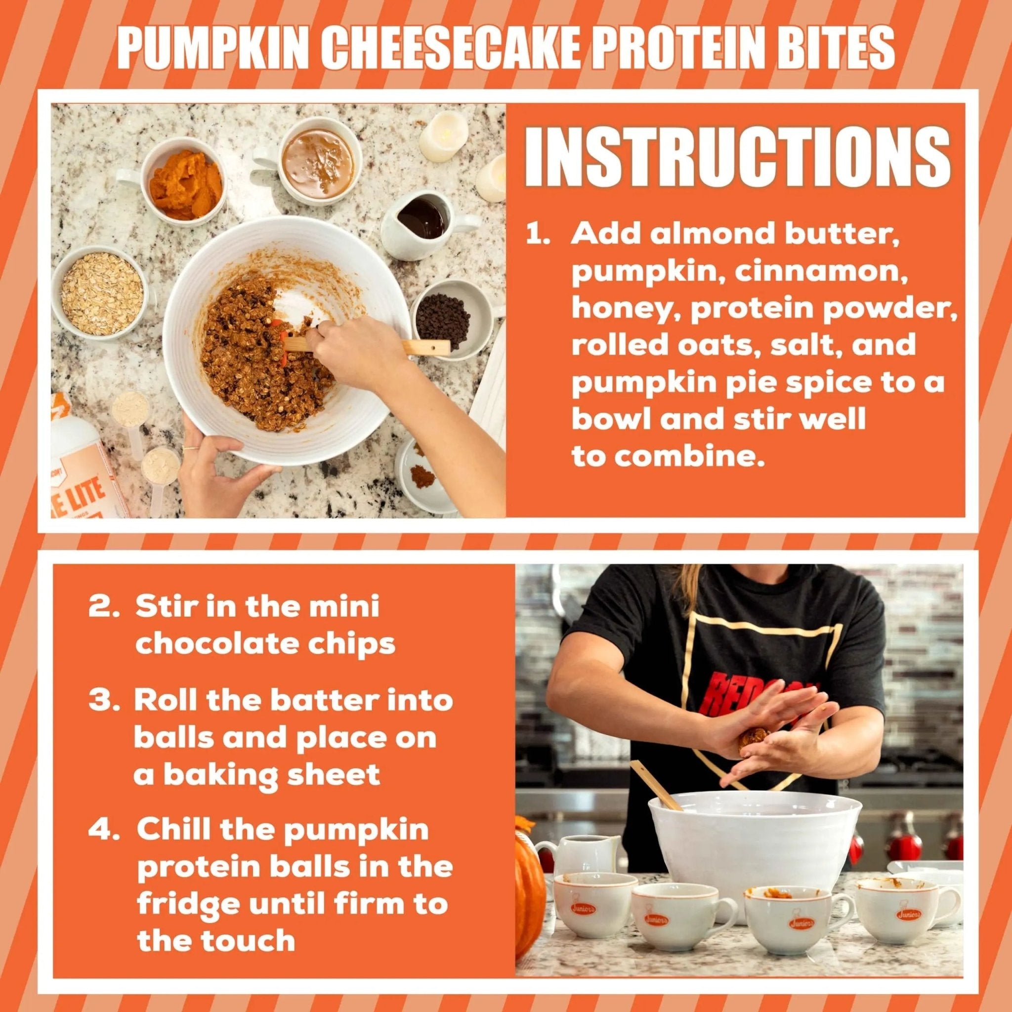 REDCON1 MRE Lite Whole Food Protein Powder, Juniors, Pumpkin Cheesecake - Low Carb - TrustMedUSA
