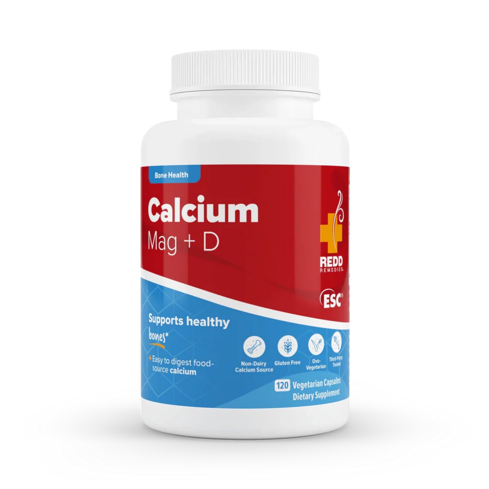 Redd Remedies Joint Health Original, 90 Capsules, and Calcium Mag + D, 120 Capsules - TrustMedUSA