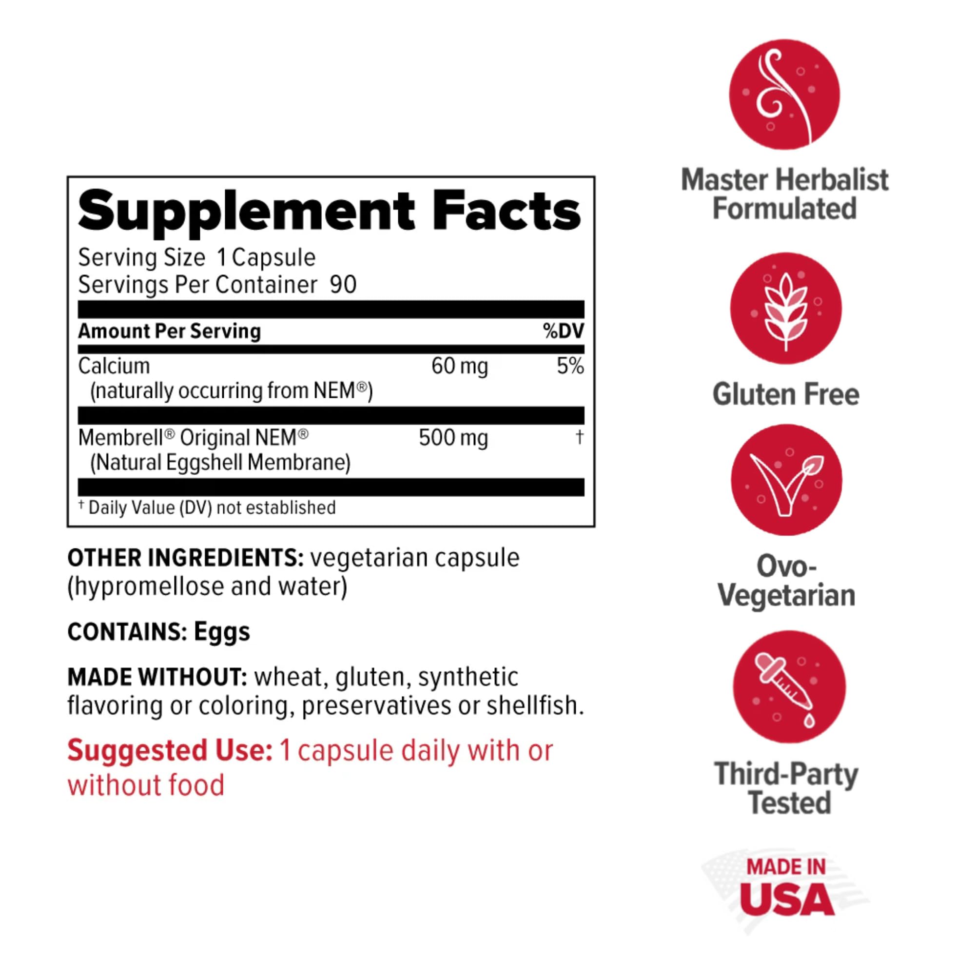 Redd Remedies Joint Health Original, 90 Capsules, and Calcium Mag + D, 120 Capsules - TrustMedUSA