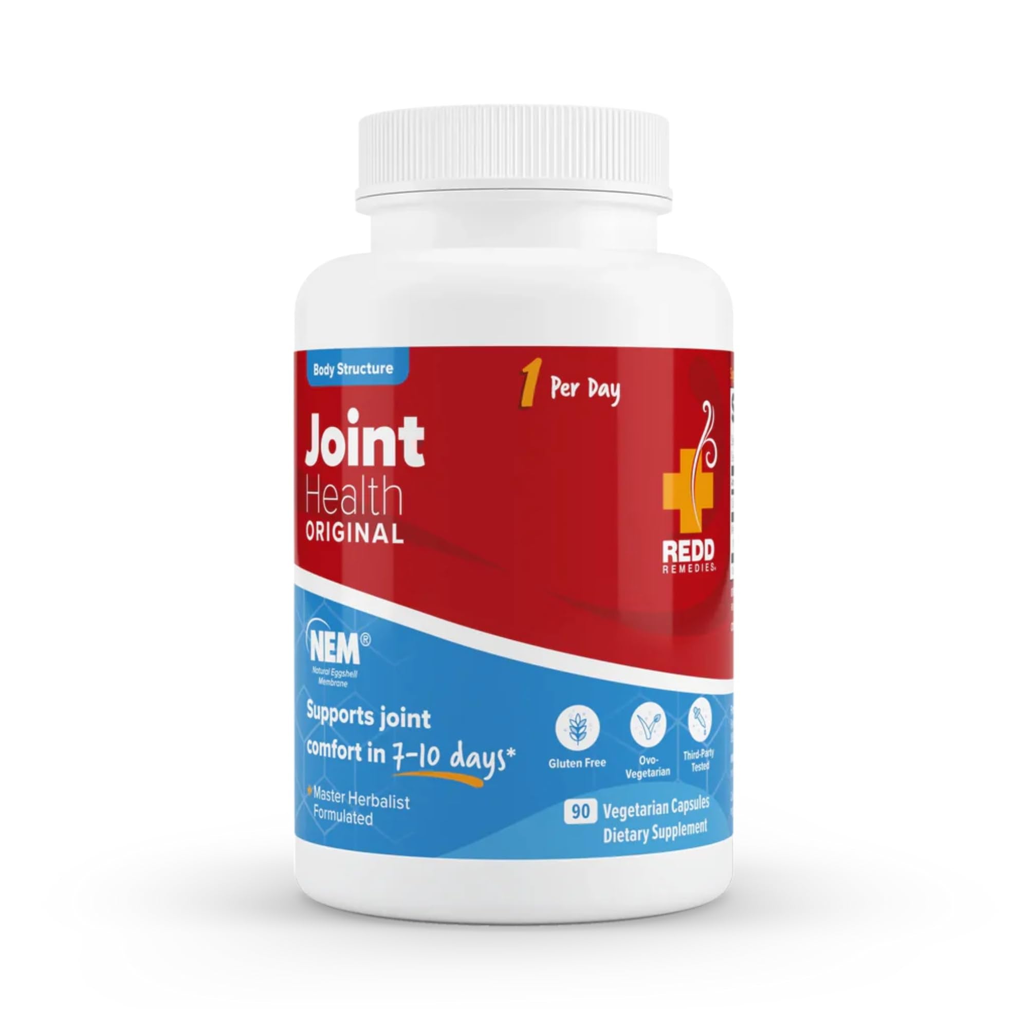 Redd Remedies Joint Health Original, 90 Capsules, and Calcium Mag + D, 120 Capsules - TrustMedUSA