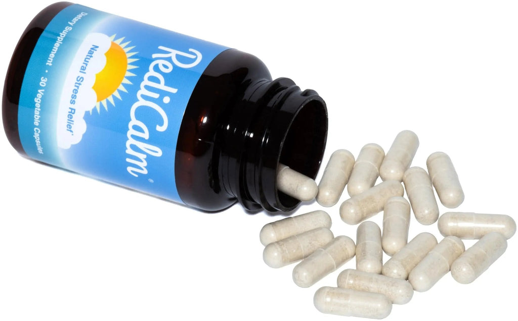 RediCalm - Natural Stress Relief Supplement - Non-GMO, Vegan, Gluten-Free - TrustMedUSA