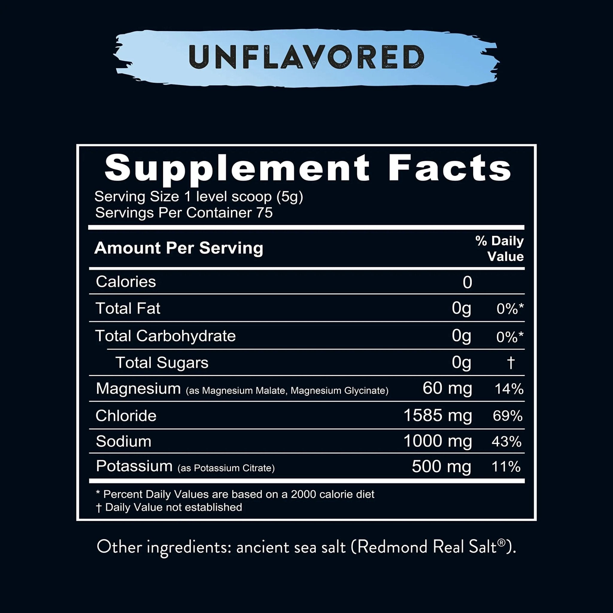 REDMOND Re-Lyte Hydration Electrolyte Mix (Unflavored) - TrustMedUSA