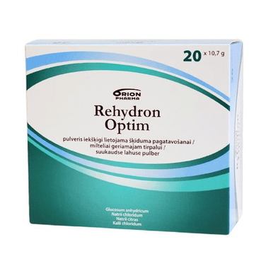 Rehydron Optim 10.7 g powder for oral solution, 20 Caps - TrustMedUSA