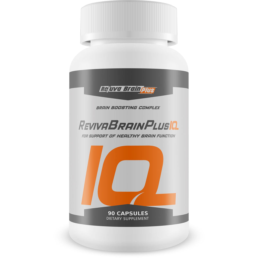 Rejuva Brain Plus Reviva Brain Plus IQ - Support Healthy Brain Function - Brain Boosting Complex Ultra Blend Formulated with Memory Support Nootropic Ingredients - Clarity - Focus - Performance - TrustMedUSA