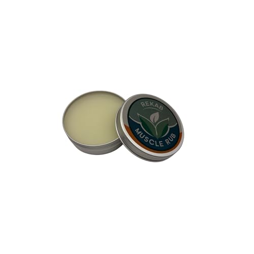 REKAB MUSCLE RUB, Neuropathy Cream, Arthritis Reliever, Knee Relief Balm for Adults, Natural Soothing Formula for Arthritis Sufferers, Joint Relief Cream, Total Relief, Joint & Muscle Therapy - TrustMedUSA
