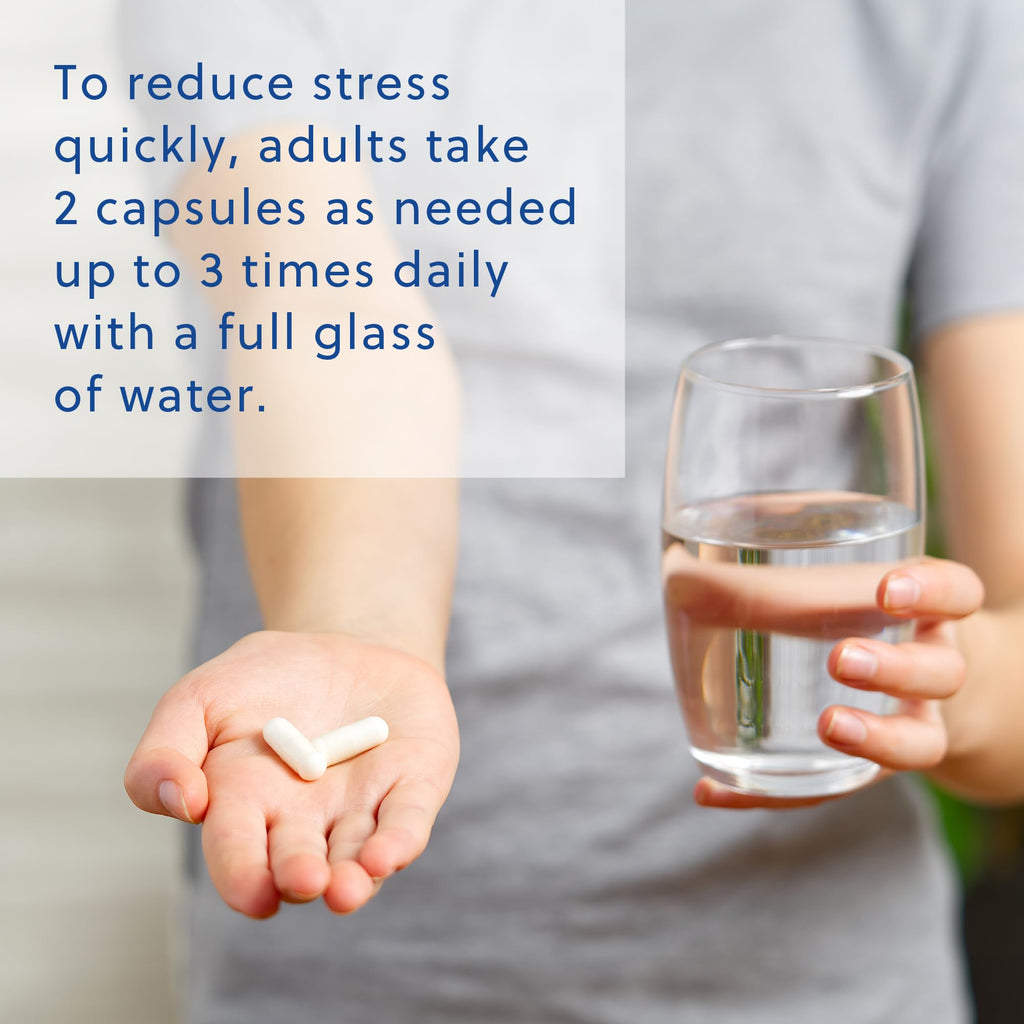 Relacore Quick Calm Mood Support Supplement with Ashwagandha, L-Theanine, Rapid Stress Relief and Relaxation – Cortisol Supplement - 60 ct - TrustMedUSA