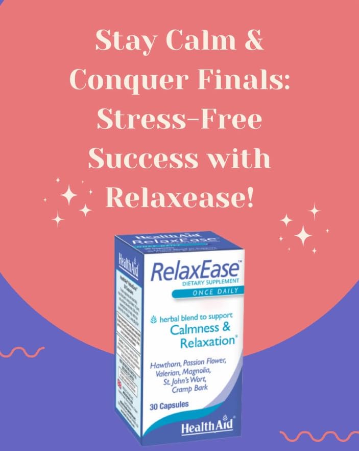 RelaxEase, Herbal Blend to Support Harmony and Tranquility, Once Daily, 30 ct, Helps Promote Health and Relaxation - TrustMedUSA