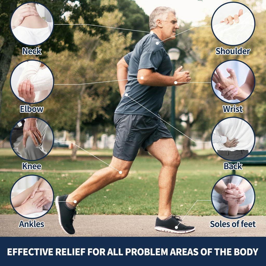 Relief Cream, Suitable for feet, Hands, Legs, Muscles, Joints and Waist, Mild & All Natural (2PCS) - TrustMedUSA