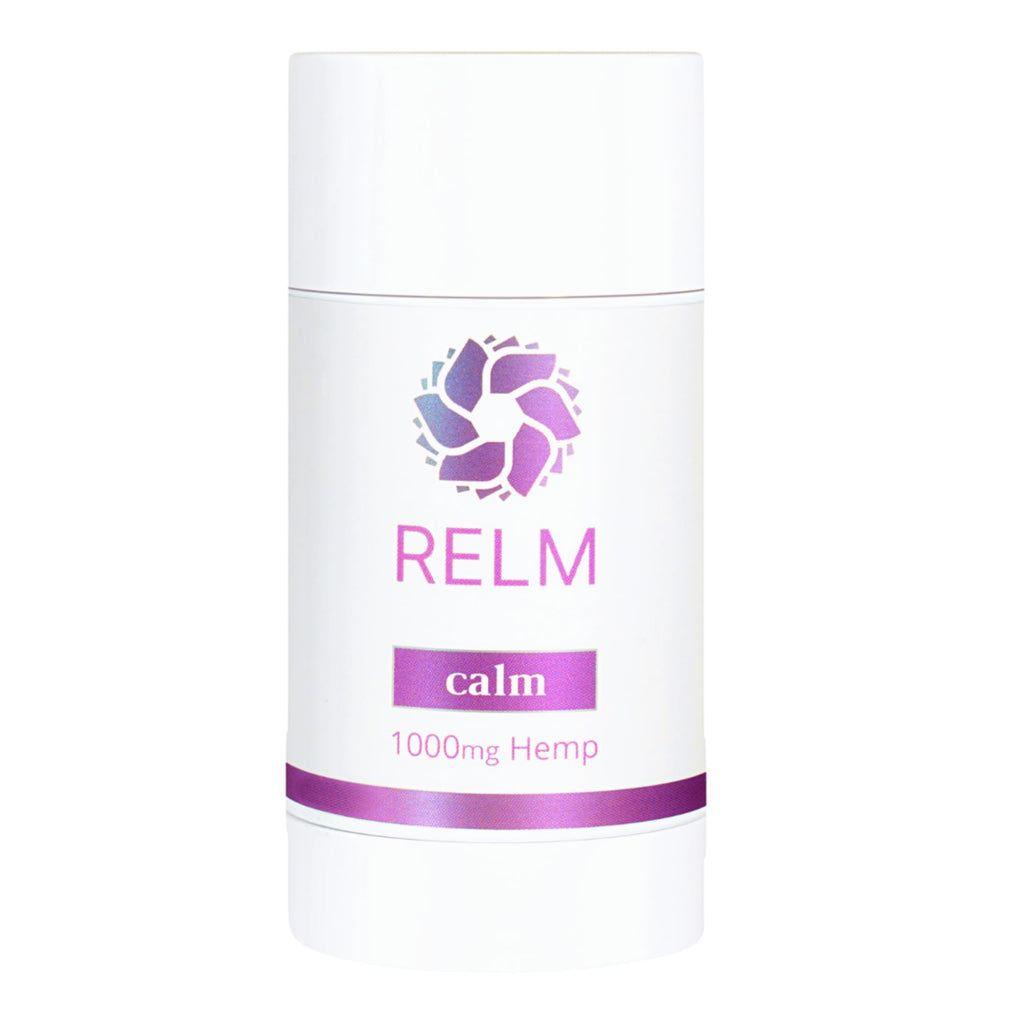 Relm Wellness Hemp Cream Relief - Maximum Strength Oil Roll On - Lavender Essential Oil - 1000mg Hemp - Nighttime Calming Creme | Great for sore Knee, Back, Joints and Muscles | Solid Lotion Balm - TrustMedUSA