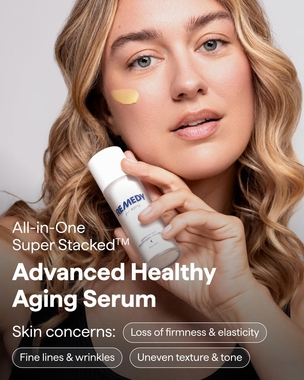 Remedy for Healthy Aging - Retinal, Resveratrol, Glycolic Acid, Argireline, Ferulic Acid, Matrixyl 3000 - Anti-Aging Treatment for Wrinkles, Uneven Texture & Tone - By Dermatologist Dr. Shah - TrustMedUSA