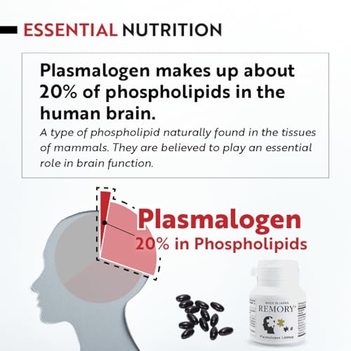 REMORY Plasmalogen Sea Squirt Supplement - Brain Health Supplement - 30 Days Supply - TrustMedUSA