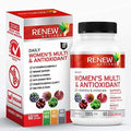 Renew Actives Women's Multi-Vitamin & Antioxidant: Daily Health Supplement for Woman - TrustMedUSA