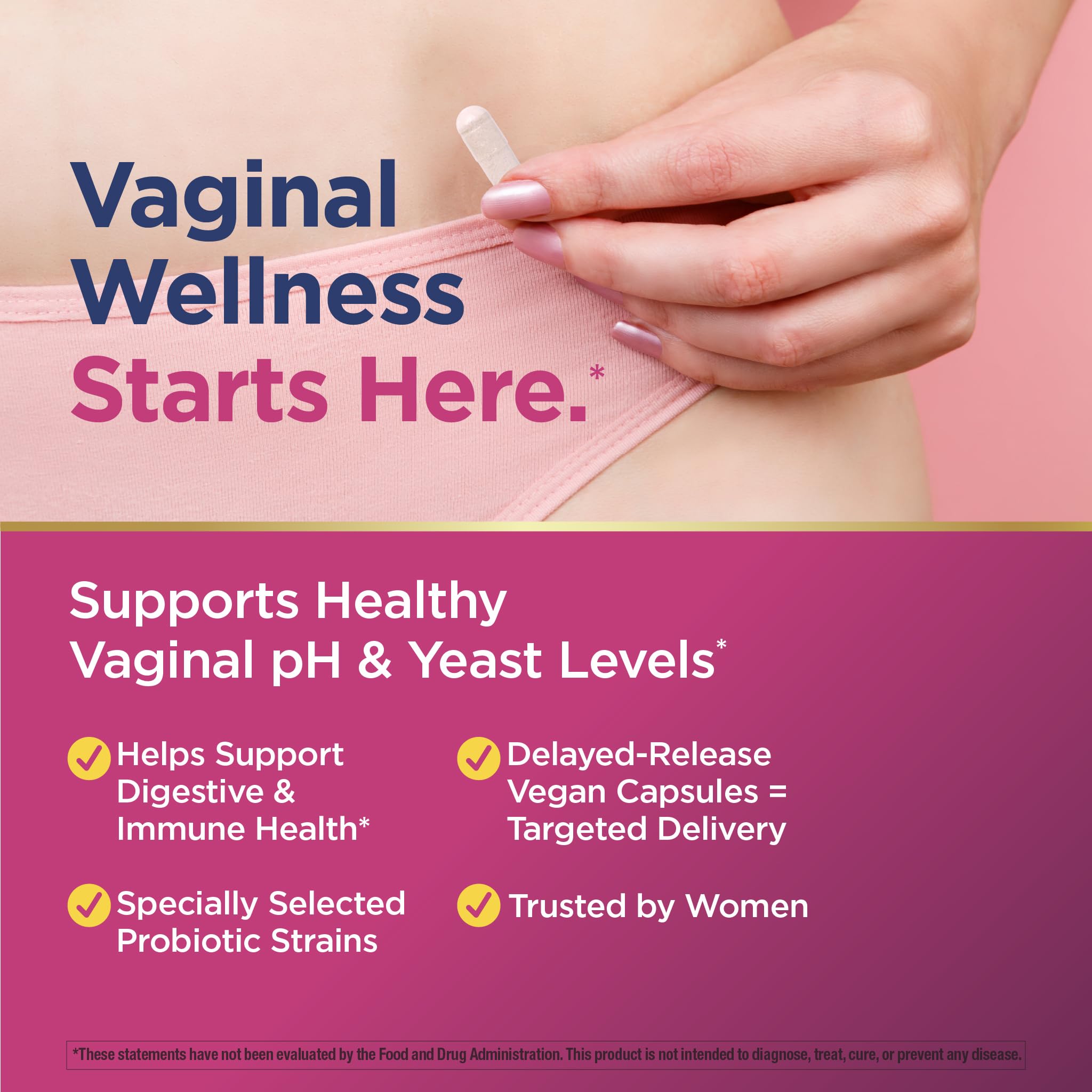 Renew Life Ultimate Flora Probiotics for Women with Prebiotics | 25 Billion CFU | 30 Delayed Release Capsules | 3 in 1 Synbiotic | Supports Digestive and Immune Health | Dairy, Soy and Gluten-Free - Maple Wellness Supplements