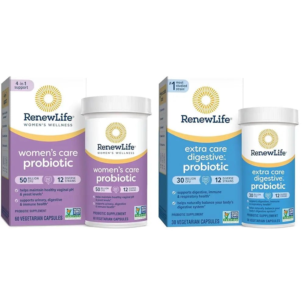 Renew Life Women's Probiotic Capsules, 50 Billion CFU Guaranteed, Supports Vaginal - TrustMedUSA