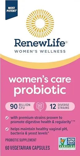 Renew Life Women's Probiotic Capsules, Supports pH Balance for Women, Vaginal - TrustMedUSA